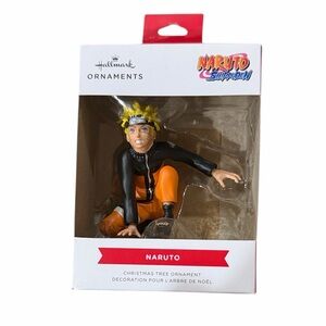 Naruto Shippuden hallmark ornament NWT anime action